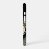 Coque iPhone 16 Coupe de café (Côté gauche)