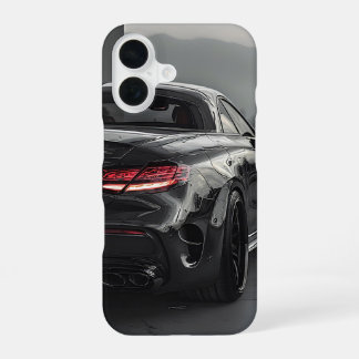 Coque iPhone 16 Coupe Performance Blackout