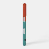Coque iPhone 16 Coupe Rétro sur Table Arrondie (Côté droit)