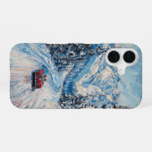 Coque iPhone 16 Course d'hiver (Verso Horizontal)