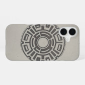Coque iPhone 16 Couvercle de regard rétro (Verso Horizontal)