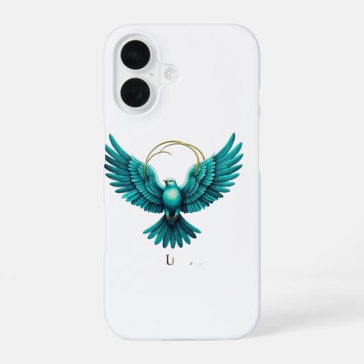 Coque iPhone 16 "Couverture Falcon Style iPhone 16 : Protection li (Verso)