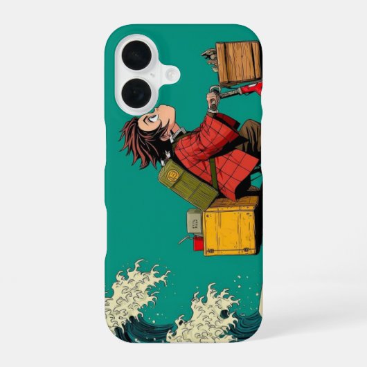 Coque iPhone 16 couverture téléphonique (Verso)