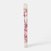 Coque iPhone 16 Couverture téléphonique d'art floral arabe - Perso (Côté gauche)