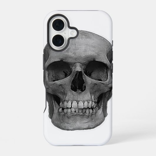Coque iPhone 16 Crâne (Verso)