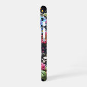 Coque iPhone 16 Crâne blindé avec housse de fleur (Côté gauche)