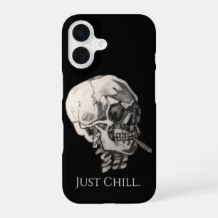 Coque iPhone 16 Crâne détendu