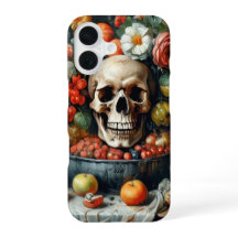 Crâne et fruit dans le style Vanitas en couverture