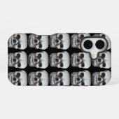 Coque iPhone 16 Crâne thaïlandais (Verso Horizontal)