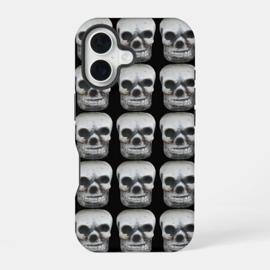 Coque iPhone 16 Crâne thaïlandais (Verso)