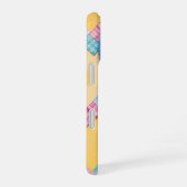 Coque iPhone 16 Cravate Pastel Plaid Cute Bow (Côté droit)