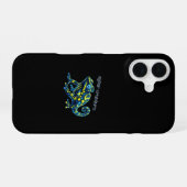Coque iPhone 16 Créature Cybernétique (Verso Horizontal)