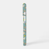 Coque iPhone 16 Créatures de l'océan aquamarine (Côté gauche)