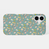 Coque iPhone 16 Créatures de l'océan aquamarine (Verso Horizontal)