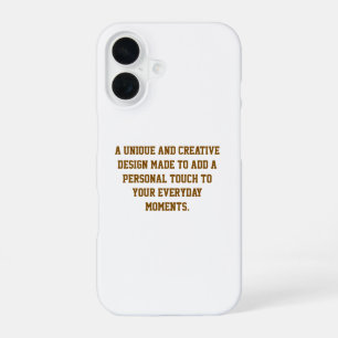 Coque iPhone 16 Créez votre propre étui iPhone 16 Slim