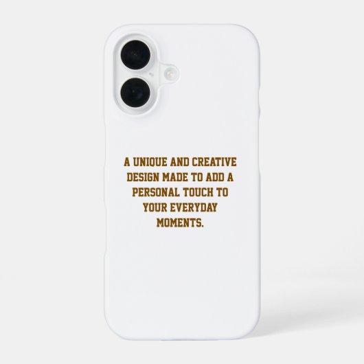 Coque iPhone 16 Créez votre propre étui iPhone 16 Slim (Verso)