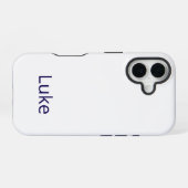 Coque iPhone 16 Créez votre propre étui robuste pour iPhone 16 (Verso Horizontal)