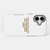 Coque iPhone 16 Créez votre propre étui robuste pour iPhone 16 (Verso Horizontal)