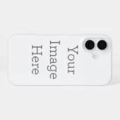iPhone 16 Mince Case, Brillante (Verso Horizontal)