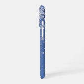 Coque iPhone 16 Cristaux de glace (Côté gauche)
