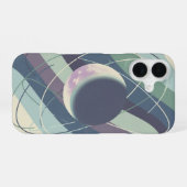 Coque iPhone 16 Croissant de Lune Vintage (Verso Horizontal)