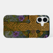 Coque iPhone 16 Croix celtique (Verso Horizontal)