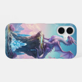 Coque iPhone 16 Crystal Dragon (Verso Horizontal)