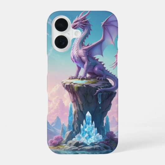 Coque iPhone 16 Crystal Dragon (Verso)