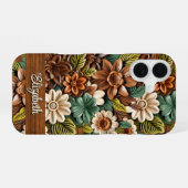 Coque iPhone 16 Cuir à outils (Verso Horizontal)