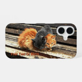 Coque iPhone 16 Cuisses Catnap (Verso Horizontal)