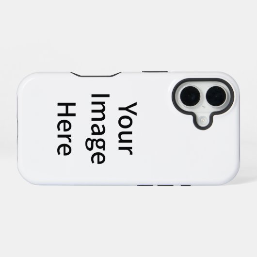 Coque iPhone 16 Custom photo and text (Verso Horizontal)