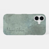 Coque iPhone 16 Customizable Earthy Elegant Phone Case (Verso Horizontal)