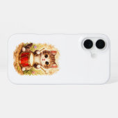 Coque iPhone 16 Cute Drummer Cat iPhone 16 Case Kawaii Art (Verso Horizontal)