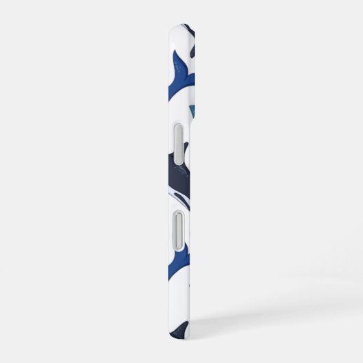 Coque iPhone 16 Cute Ocean Animals Pattern Phone Case (Côté droit)