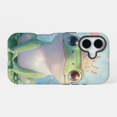 Coque iPhone 16 Cute Royal Frog Anime Téléphone Case (Verso Horizontal)