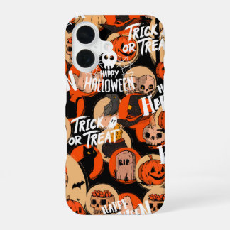 Coque iPhone 16  Cute & Scary Halloween Spooky vibes 