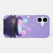 Coque iPhone 16 Cute Witch Cauldron Pastel Halloween Case (Verso Horizontal)