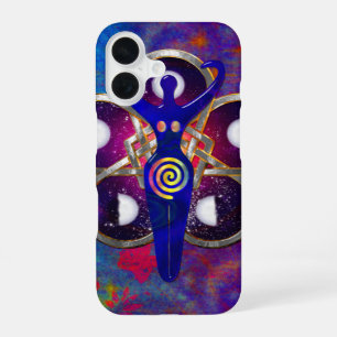 Coque iPhone 16 Cycles 3D Adoration de la Déesse