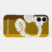 Coque iPhone 16 d.j./dj/deejay (Verso Horizontal)