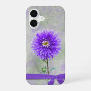 Coque iPhone 16 Dahlia pourpre