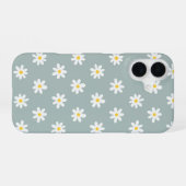 Coque iPhone 16 Daisy Boho Floral (Verso Horizontal)