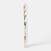 Coque iPhone 16 Daisy Floral Blanc Élégant (Côté gauche)