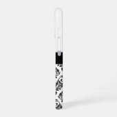 Coque iPhone 16 Damas monogrammes (Côté gauche)