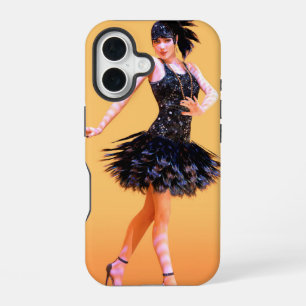 Coque iPhone 16 Danse Flapper Vintage