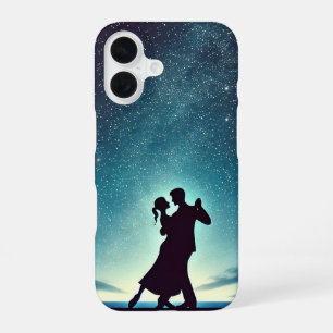 Coque iPhone 16 Danse sous le ciel étoilé
