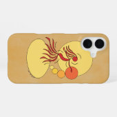 Coque iPhone 16 Danseur Abstrait (Verso Horizontal)