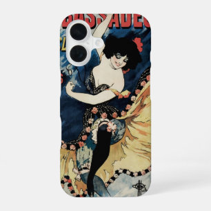 Coque iPhone 16 Danseur de flamenco Art Nouveau vintage, Ambassade
