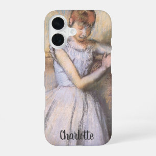 Coque iPhone 16 Danseuse au Barreau par Edgar Degas, Ballet Vintag
