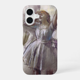Coque iPhone 16 Danseuse s'étirant par Edgar Degas, Ballet Vintage