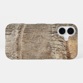 Coque iPhone 16 Date Palm Tree Trunk Texture Fermer Photo Image (Verso Horizontal)